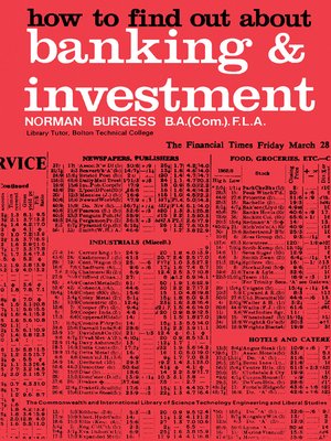 cover image of How to Find Out About Banking and Investment
